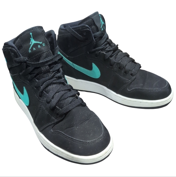Air Jordan 1 Retro High GS Black Hyper Jade White